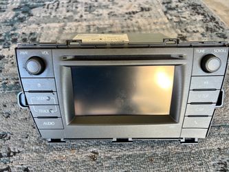 2012 Prius head unit *touchscreen not working