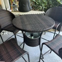 Outdoor Patio Table/Chairs