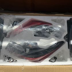 OEM 2018-2021 Honda Accord Tail Light Complete Set 4 Lamps Inner Outer - Used