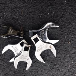 Jumbo Crowfoot Wrench Set $30 