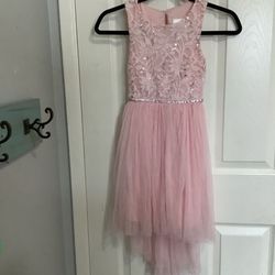 Pink Ballerina Princess Midi Dress