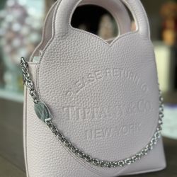 New Tiffany & Co Pink Shoulder Bag