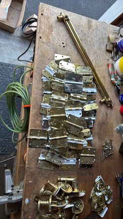 Brass- 50+lbs of semi dirty brass