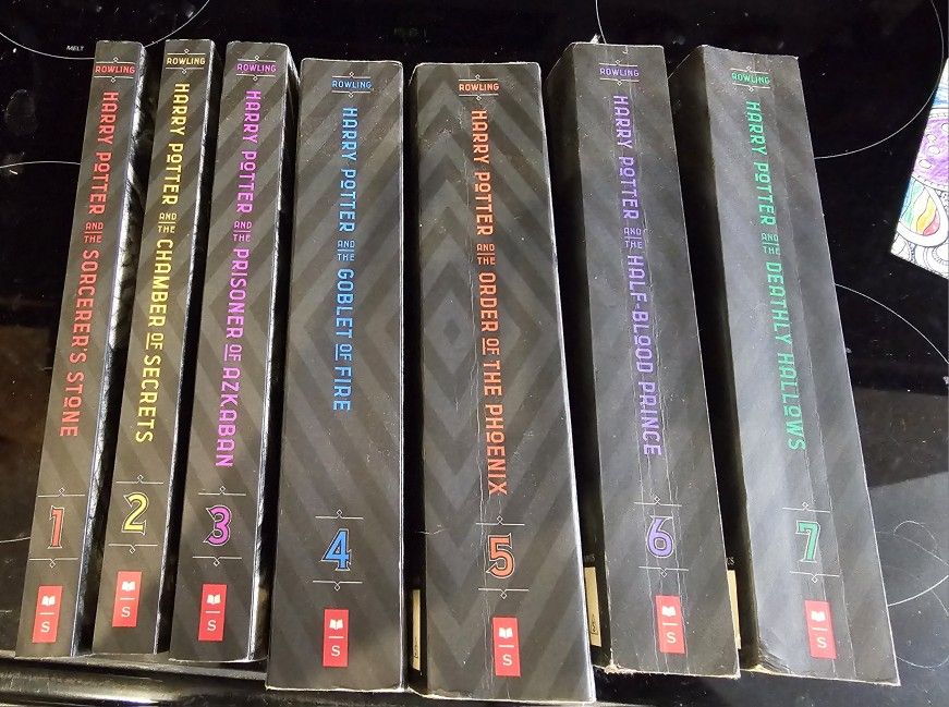 Harry Potter Paperback Books 1 7 $60