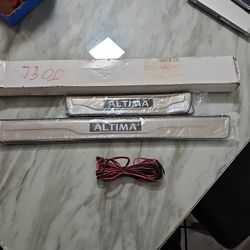 Nissan Altima Brand New Led Illuminated Door Sill Scuff Plate