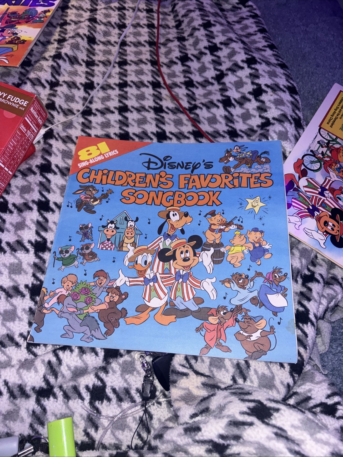 Disney Record And Song Book