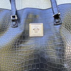 Versace Purse And Low Heels For Women 
