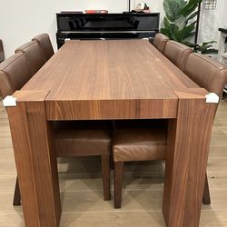 Sobro 86” Walnut Dining Table