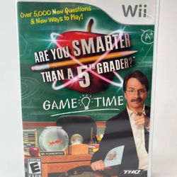 Nintendo Wii Are You Smarter Than a 5th Grader Make the Grade