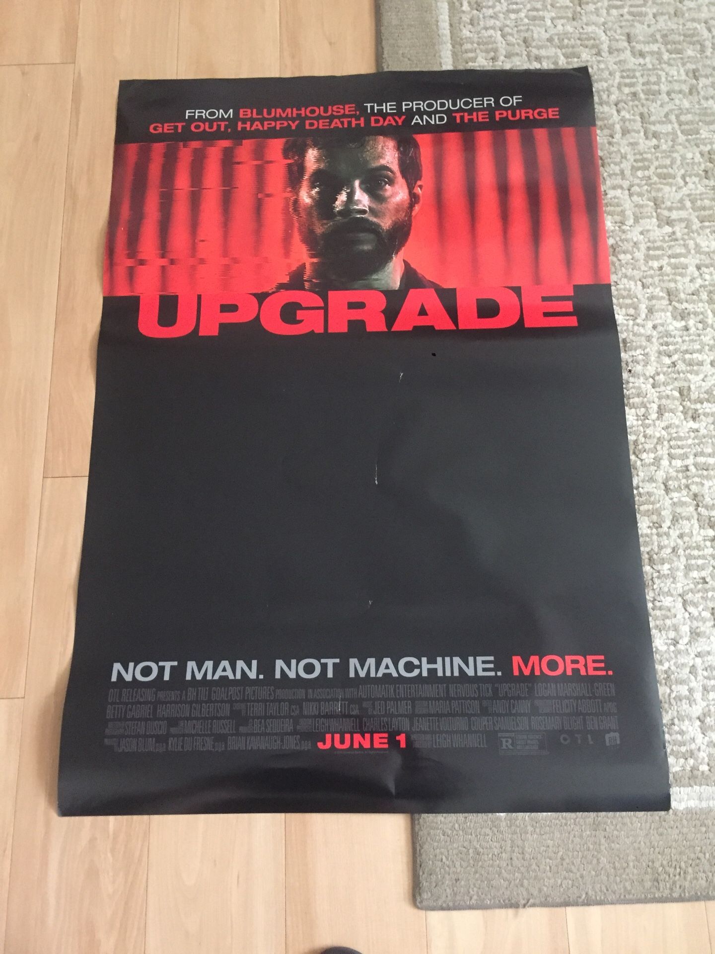 Upgrade Movie Poster Full Size