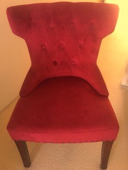 Fancy chair (2 pc) $55/each or $99 for pair.
