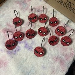 Spider-Man Shower Hooks