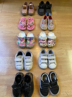 Toddler Size 5C Vans, Nike, Adidas, Crocs, Old Navy, Cat & Jack, Peppa Pig
