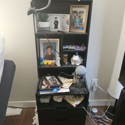 Set Of Bed End Tables With Ligjting Remote And USB Plugs Ac Plugs