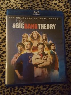 The Big Bang Theory complete season 7 on blueray and Dvd
