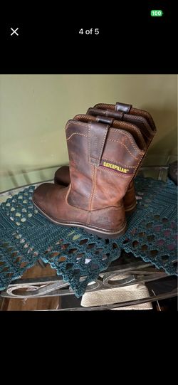 Caterpillar Western Style Cowboy Boots Size 10