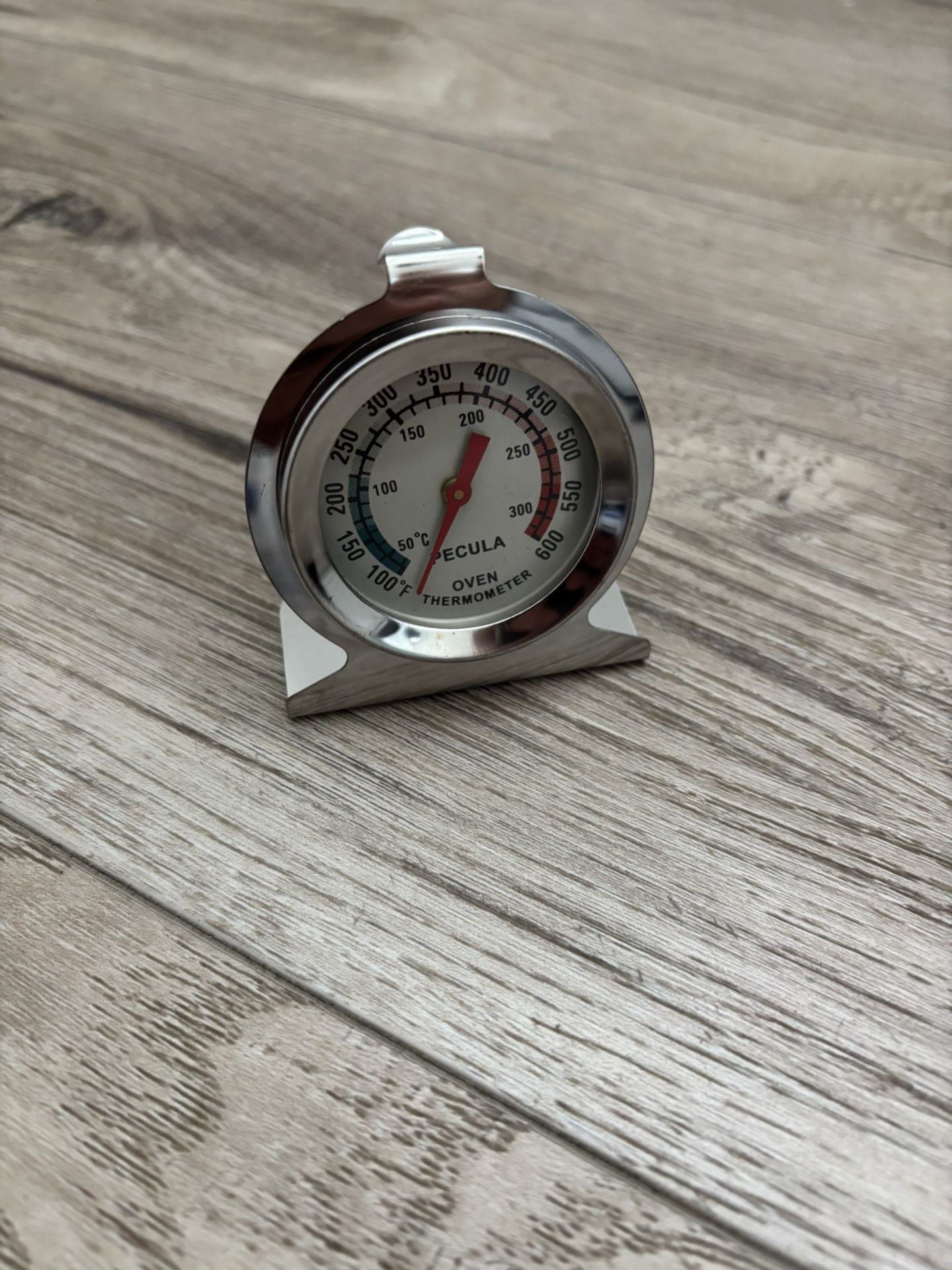 Oven Thermometer 50-300°C/100-600°F, Oven Grill Fry Chef Smoker Analog Thermometer Instant Read Stainless Steel Kitchen Cooking Thermometer
