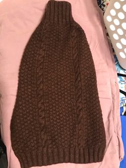 Chilly dog 100% wool dog sweater