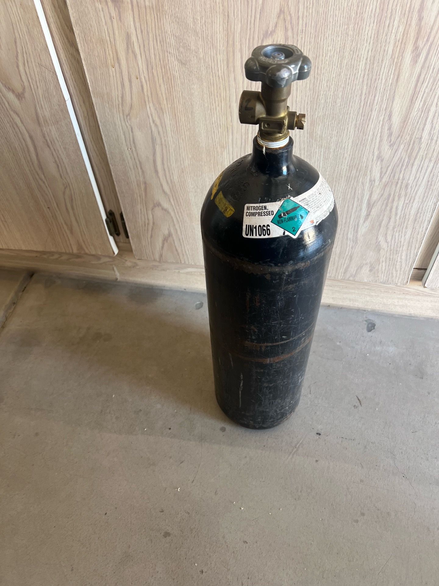 Half full 55 CF nitrogen
