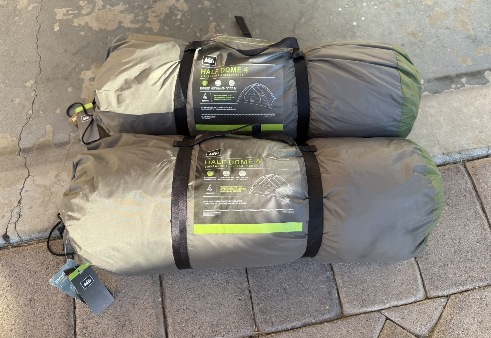 Camping gear - sleeping bags, tents, camp cookware, camp stoves, canopy, lanterns, etc….