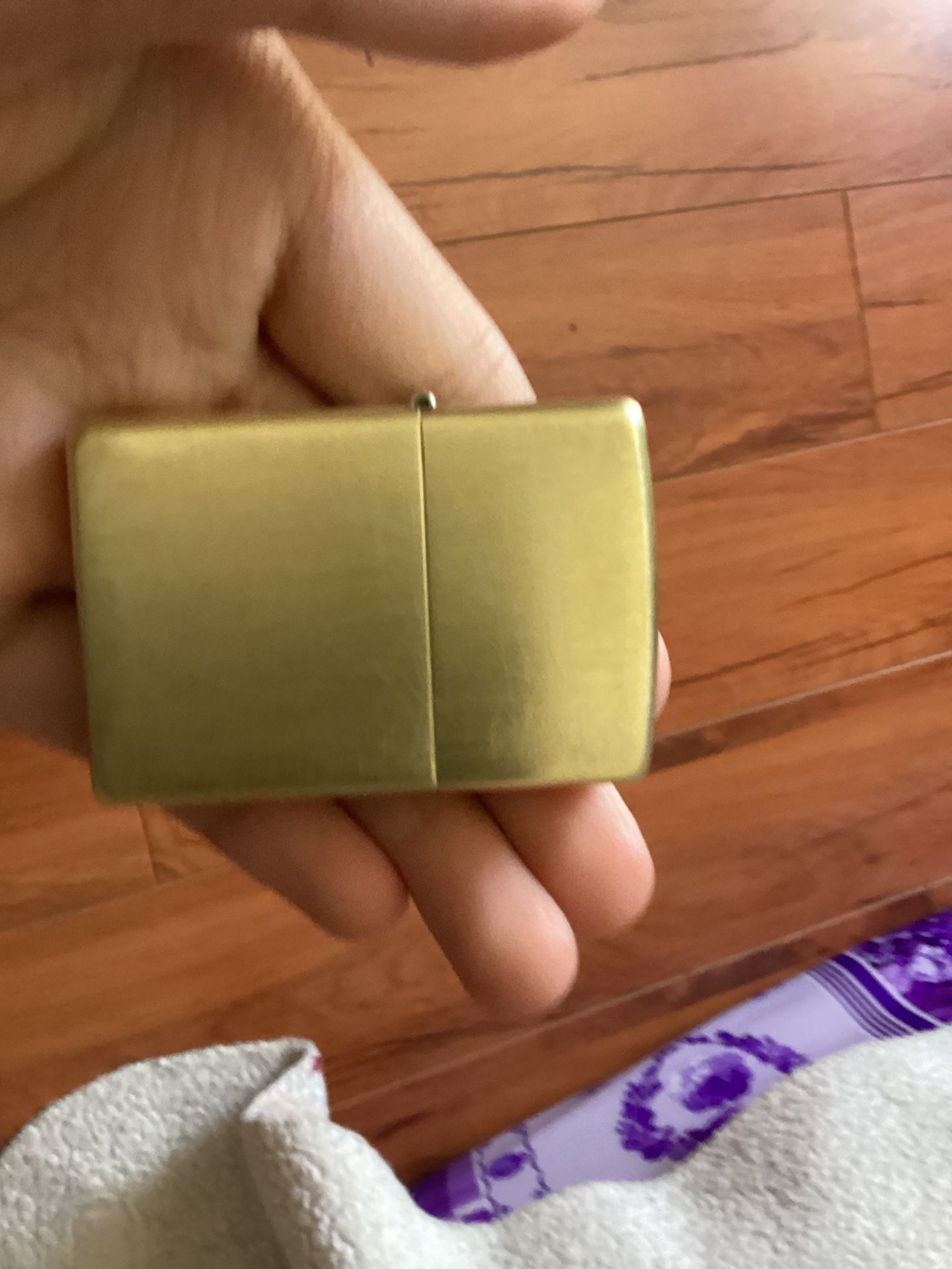 brass zippo