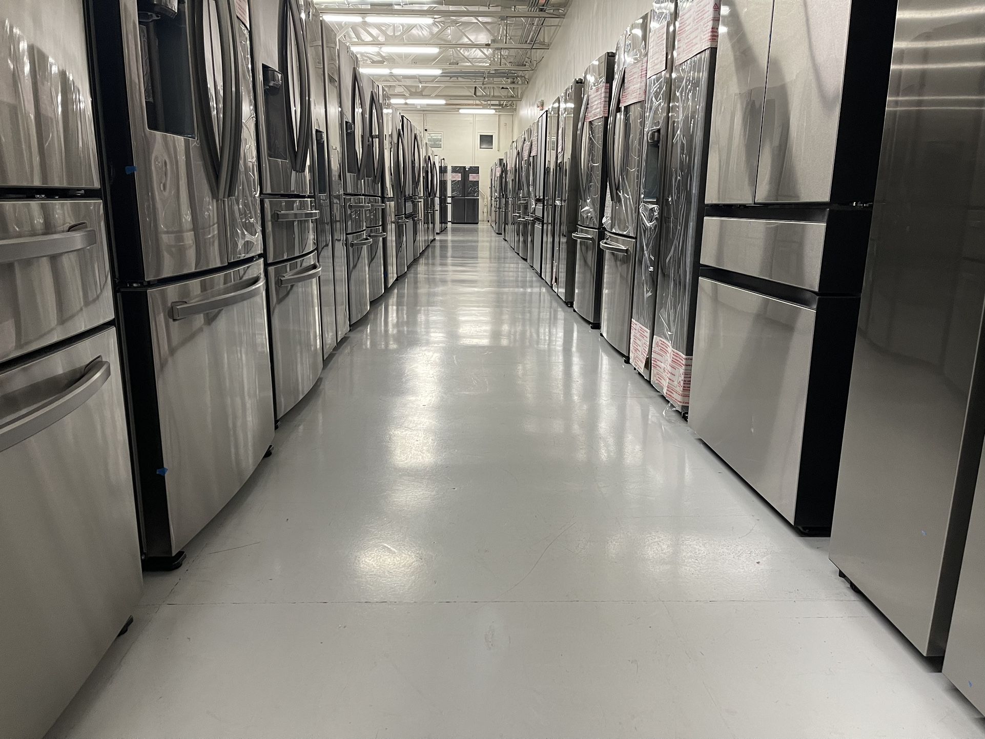 New Stainless Steel Fridge Side By Side Water Ice 1 Year Warranty