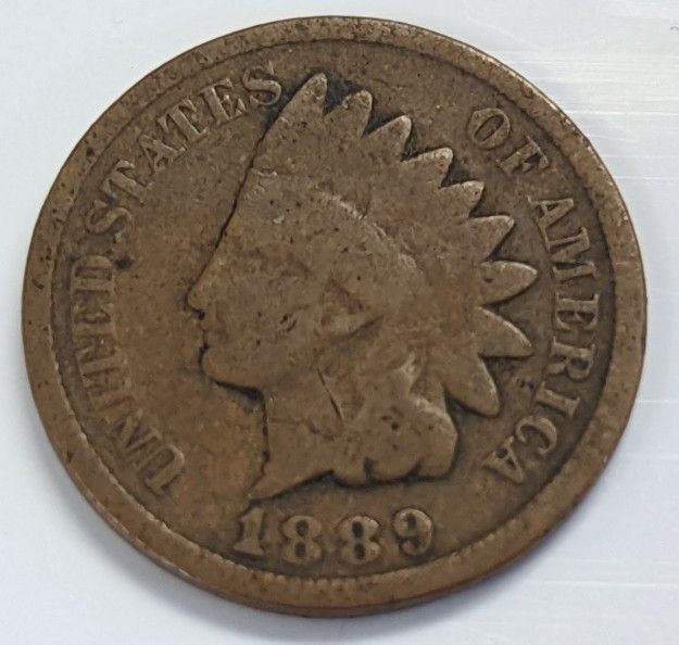 1889 Indian Head Wheat Penny