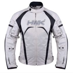 HWK Roadster Armored Motorcycle Riding Jacket - Size L