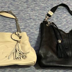 Gucci & Jimmy Choo AUTHENTIC Shoulder Bag Leather
