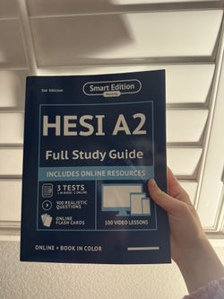 HESI exam Practice Book Unused