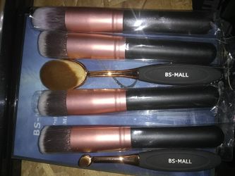 6pack of make-up brushes