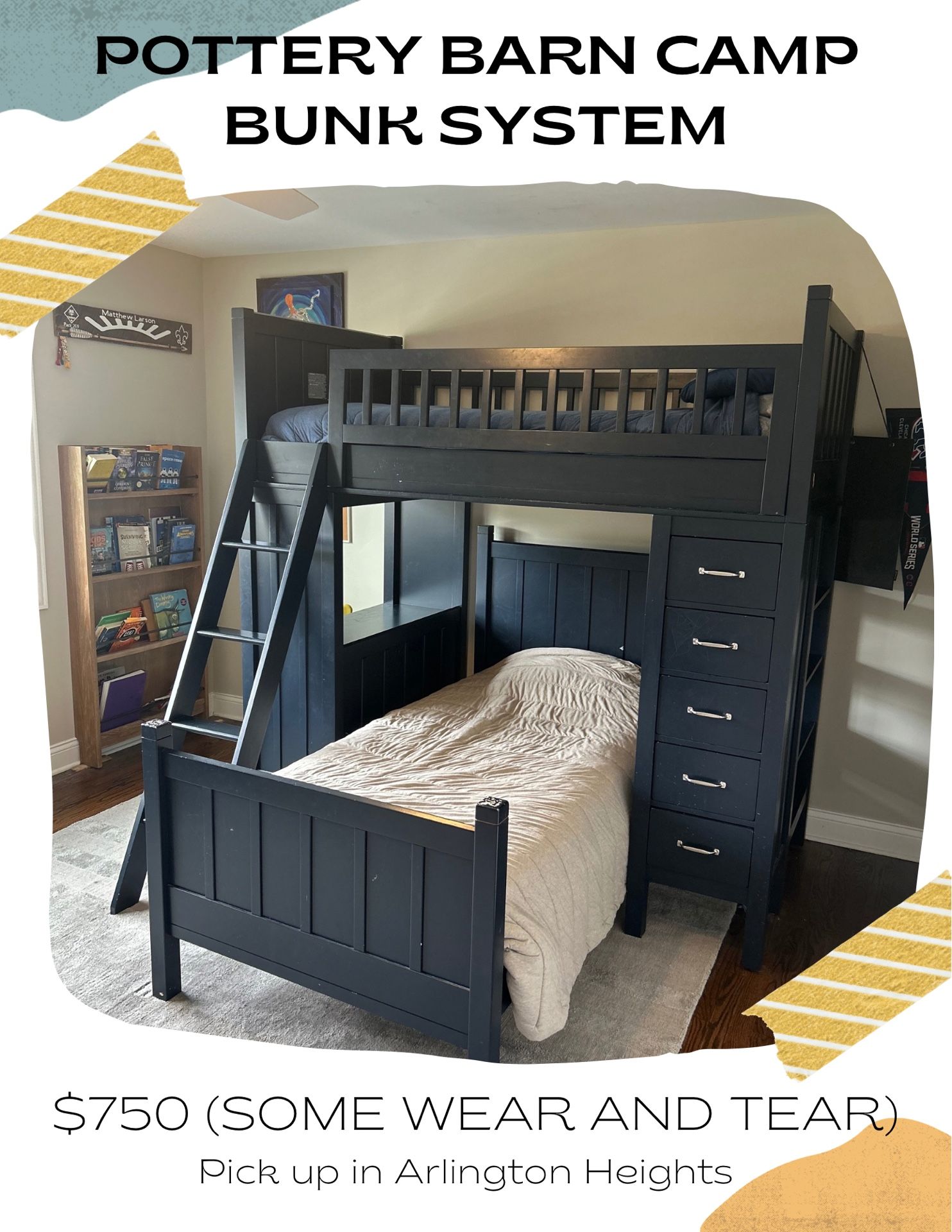 Pottery Barn Bunk Beds And Storage
