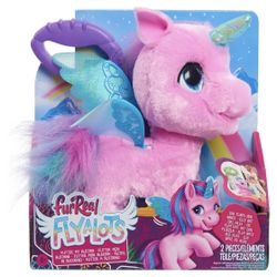 furReal Fly-A-Lots Alicorn Interactive Walking Plush with Sound