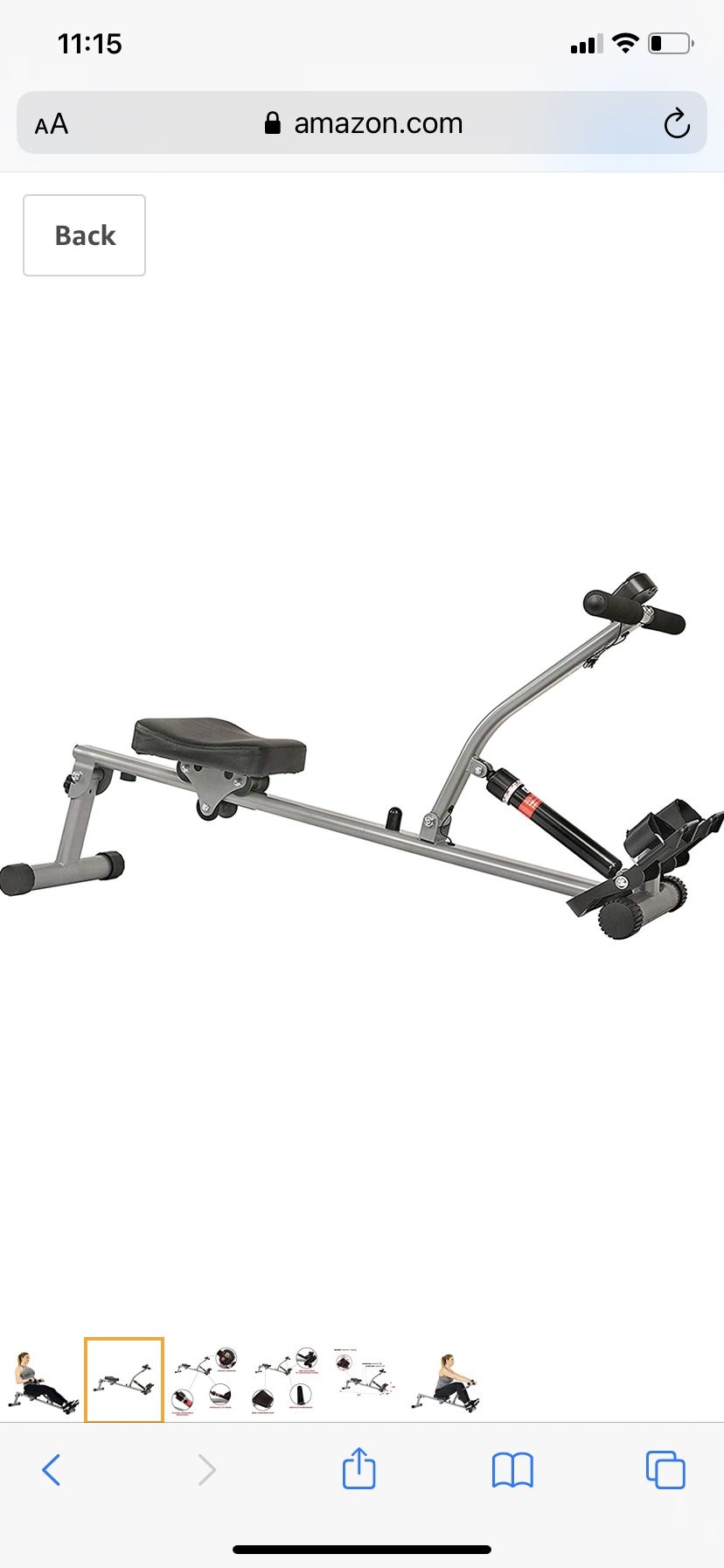 Rowing Machine Perfect For Apartment Dwellers