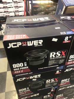 Jc Power 8 Inch Subwoofer On Sale Today For 169.99