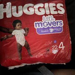 Pampers Size 2/ Huggies Size 4