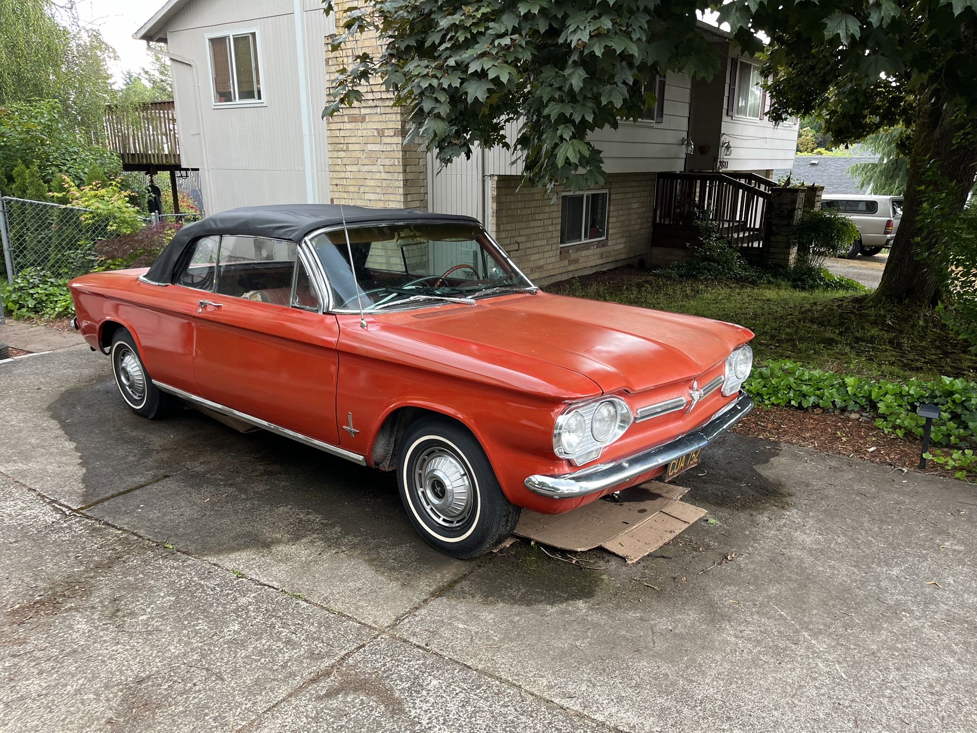 1962 Chevy Corvair No Tittle Parts Car