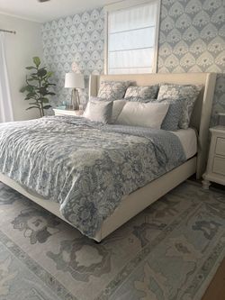 Bed with frame