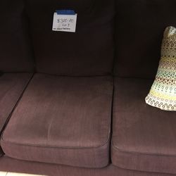 3pc Couches And Loveseat 
