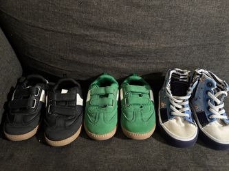 3 Pairs Toddler Sneakers Bundle
