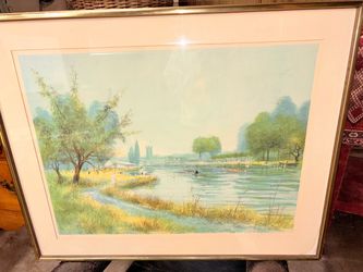 Signed Jeremy King Lithograph