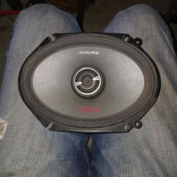 4x Alpine Type R 6X8