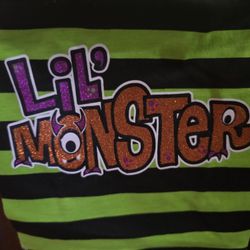 Simply Dog Little Monster Halloween Dog Or Pet T-shirt Costume