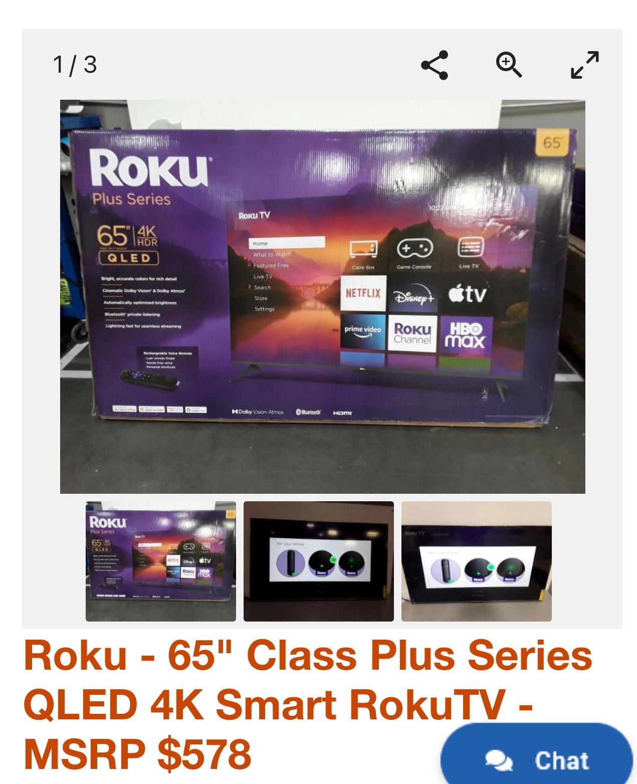 Roku 65 Tv