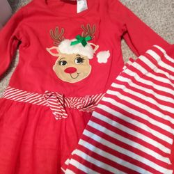 Toddler Girl Christmas Outfit 4t