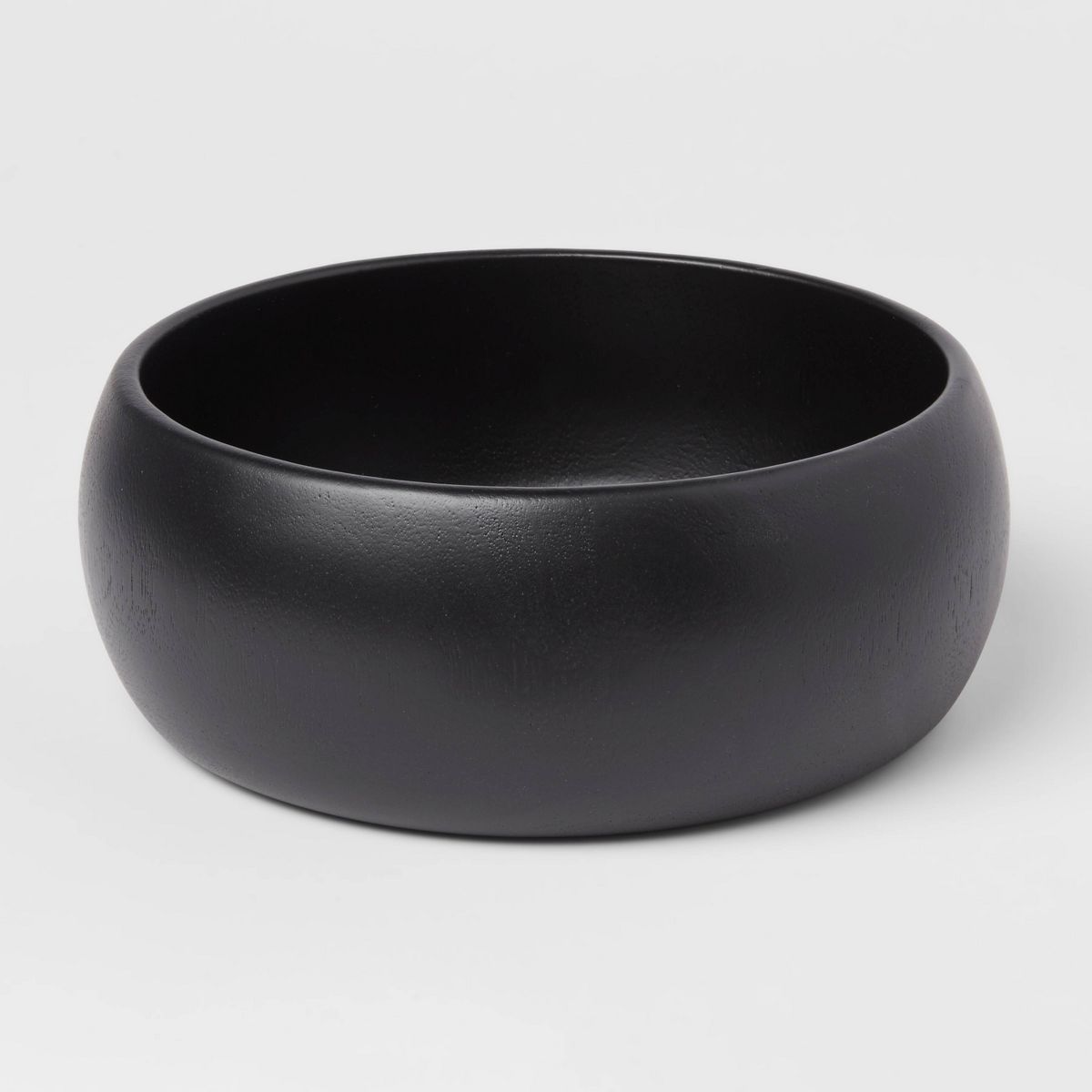 Acacia Modern Serving Bowl Black - Threshold