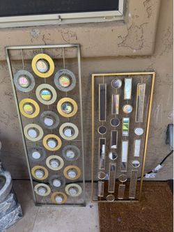 Metal and Mirror Art