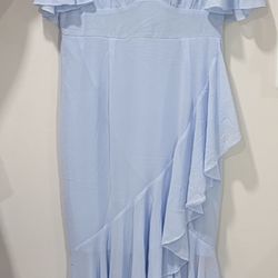 Dusty Blue Dress