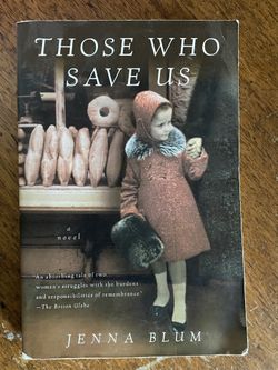 Those Who save Us Novel 
