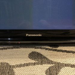 Panasonic 42” Tv With Remote